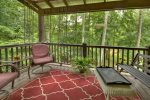 Private Deck from King Master Suite on Main-Level